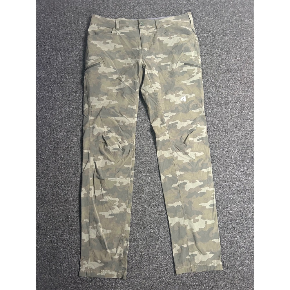 Eddie Bauer First Ascent Guide Pro Pants Camo Mens 38x36 Hiking Tactical Stretch